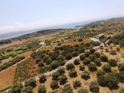 Chorafakia Chania Ferner Meerblick über die Bucht von Chania Grundstück kaufen